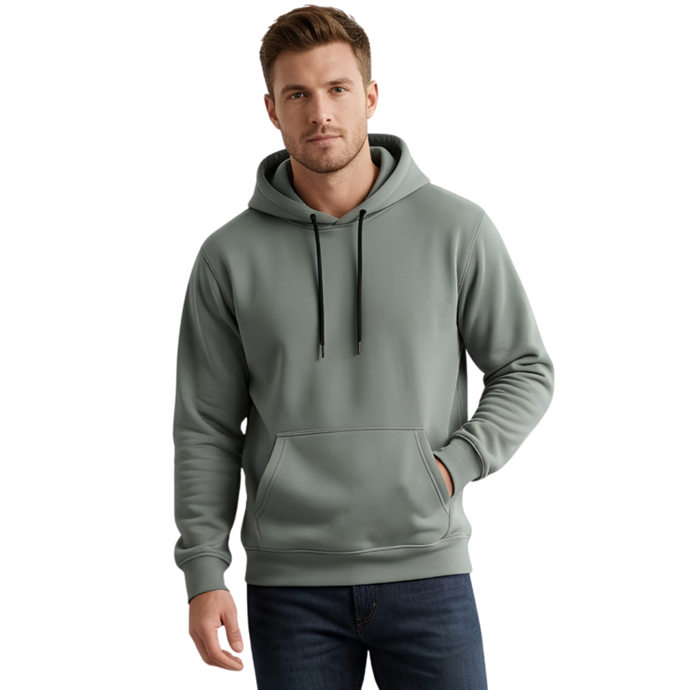 Premium 100% Pure Cotton Unisex Hoodie (The Pistachio | M )