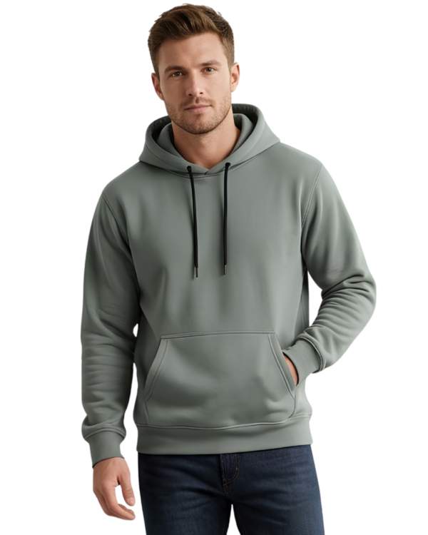Premium 100% Pure Cotton Unisex Hoodie (The Pistachio | M )